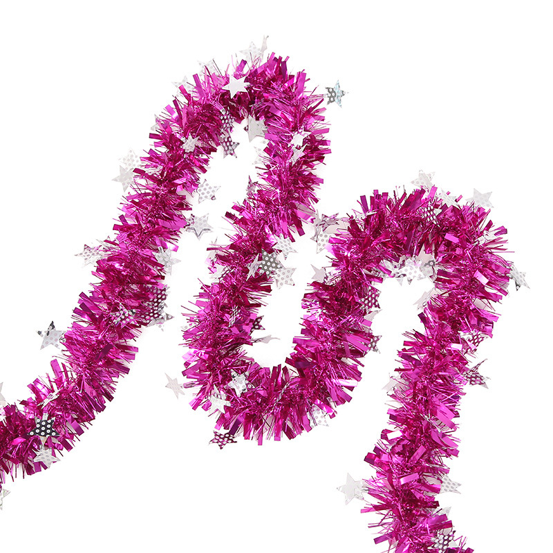 Barra de colores navideños, barra de flores de lana, decoración de ambiente de jardín de infantes escolar, accesorios de fiesta, decoración de árboles de Navidad, personalización