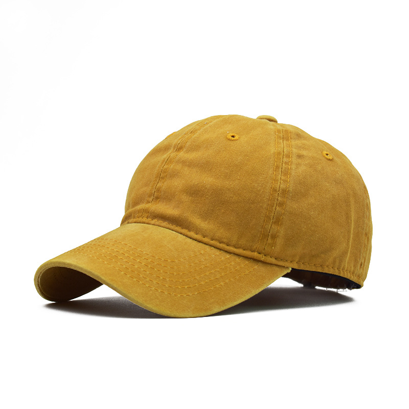 Los niños adultos transfronterizos de AliExpress padre-hijo lavado puro algodón color sólido luz tablero gorra de béisbol de los hombres gorra de béisbol de costura