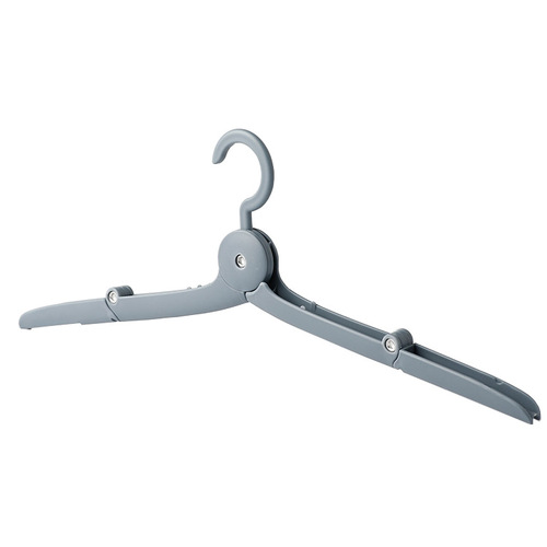 Self-designed travel folding clothes hanger mini retractable portable dormitory multi-functional travel and business trip clothes hanger 40g