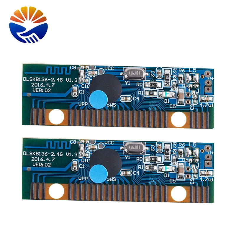 Тонкая и легкая беспроводная клавиатура PCBA Design Development 2.4G Keyboard Схема Беспроводная клавиатурная панель Разработка дизайна