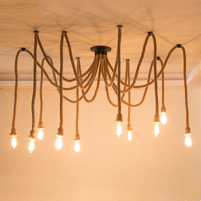 Retro ceiling lamp for office for living room