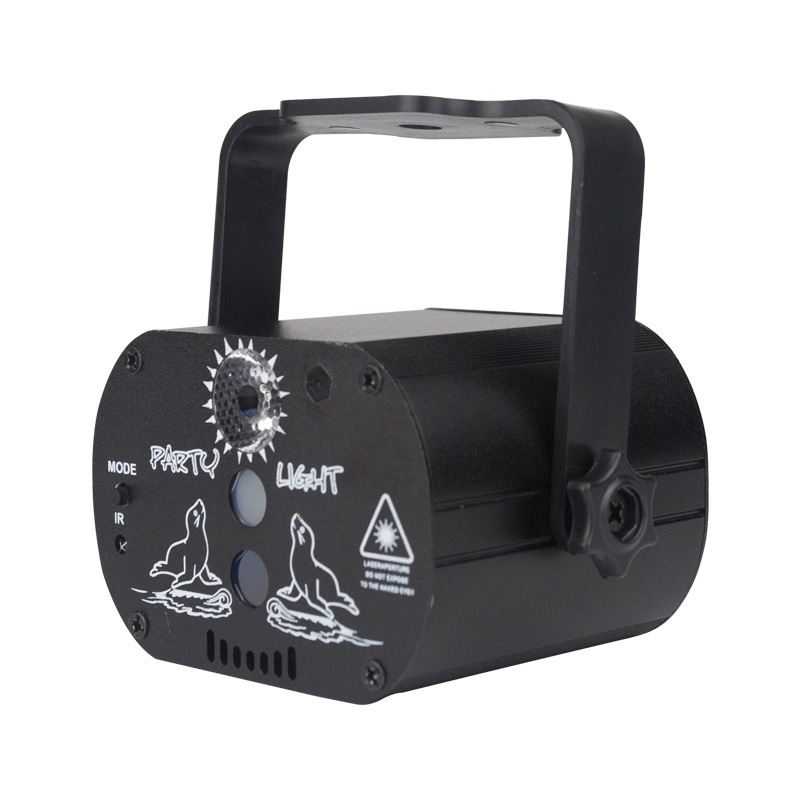 Atmósfera fiesta Navidad proyección KTV bar luz láser etapa luz láser coche mini LED disco luz de color