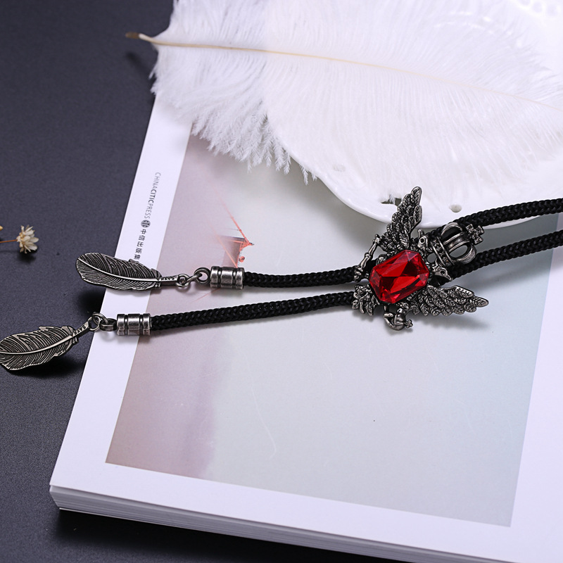 Retro Denim joya Polo corbata de exportación comercio exterior de Europa y América camisa de cuello nudo cuerda BOLOTIE fábrica al por mayor