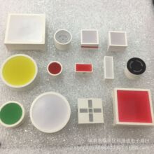 &Phi;15ƽ���LED�A�μtɫ10*10mm�{ �Sɫ27*27mm�Gɫ����ƽ���&Phi;18