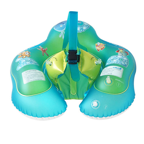 Cross-border foreign trade swimming ring for babies 0-3 years old, thickened inflatable lap ring, children's life buoy wholesale