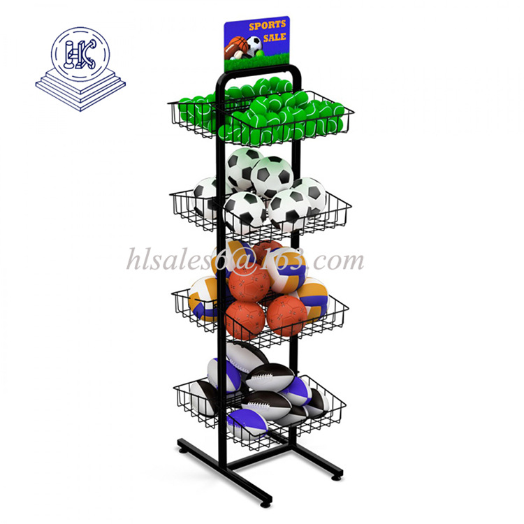 佛山厂家供应零食挂架站立式促销饼干铁线架双面挂篮架