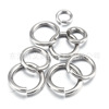 Stainless steel opening ring closed ring line cutting ring connection buckle DIY jewelry accessories