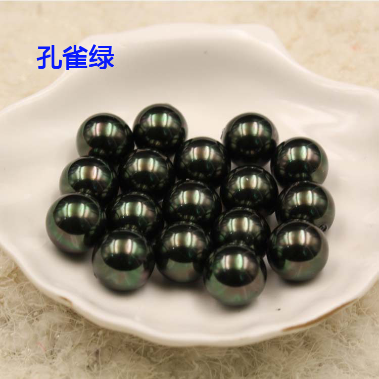 まねる南洋貝珠カラー半穴貝殻真珠diyアクセサリーペンダントアクセサリー施家真珠散珠卸売り