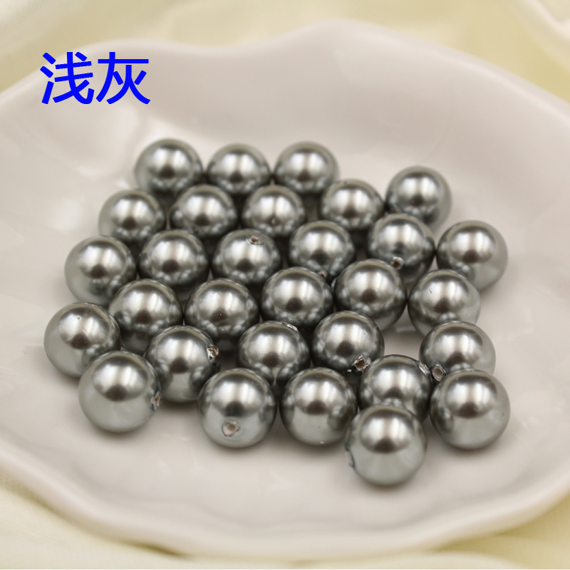 まねる南洋貝珠カラー半穴貝殻真珠diyアクセサリーペンダントアクセサリー施家真珠散珠卸売り