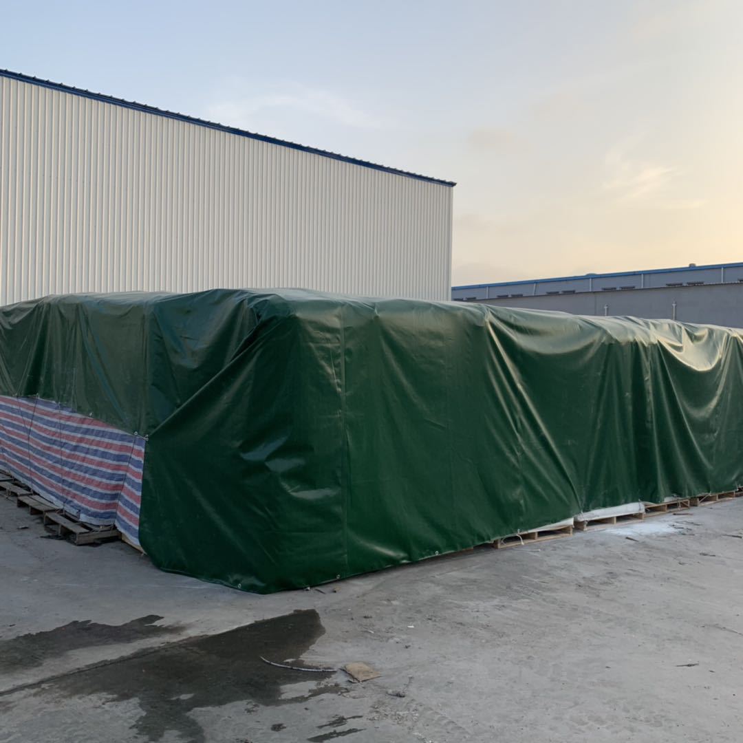 物流仓储防雨蓬布各种规格防水防晒遮阳油布货场盖布涂塑布三防布