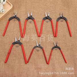 C843512饰品钳 平钳双元卷钳工具DIY挂圈平口钳 饰品工具