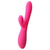 Pink battery double vibration stick