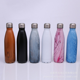 500ml��ձ��ؿɘ�ƿ��Ⱦӡˮ�Dӡƿ�\���ˮƿ���ر������y
