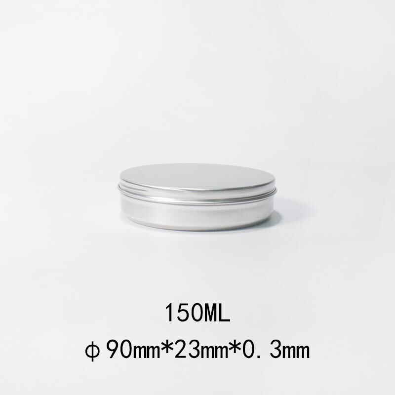 150ml aluminum box 150g 90 * 23mm fingertip gyro box tea ointment fish line bait aluminum box wholesale