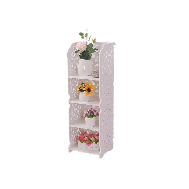 Baño trípode baño almacenamiento rack impermeable esquina piso pequeño lavabo estante esquina pared colgante baño rack