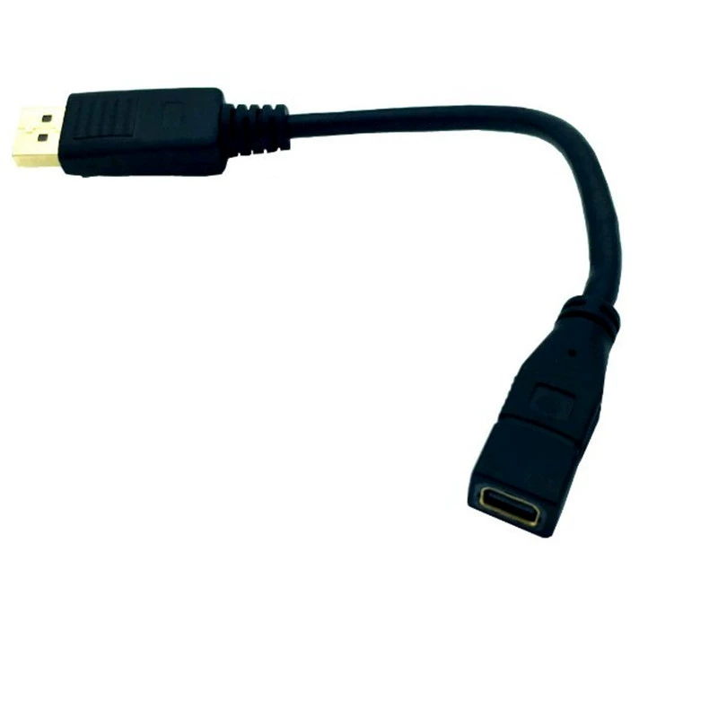 Мини DP–мама к DP линии мини DisplayPort