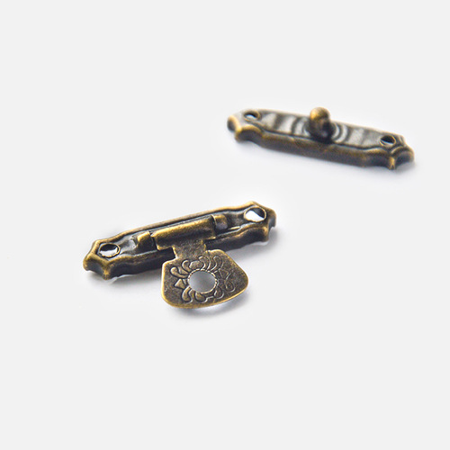 Antique wooden box clasp, toggle clip, vernier caliper packaging box, lock fastener, chess box, small hardware accessories wholesale