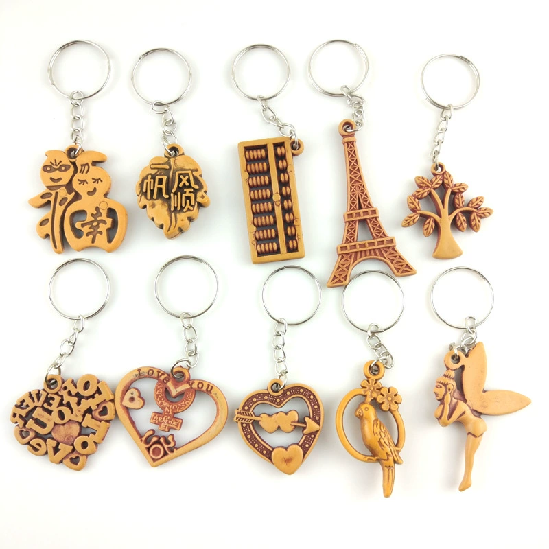 Retro keychain, hair accessory, Birthday gift