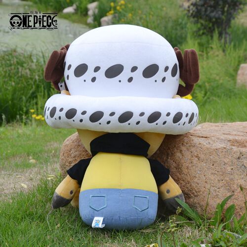 One Piece White Hat Chopper Doll Rag Doll One Piece Plush Toy Doll Birthday Gift for Boys and Girls