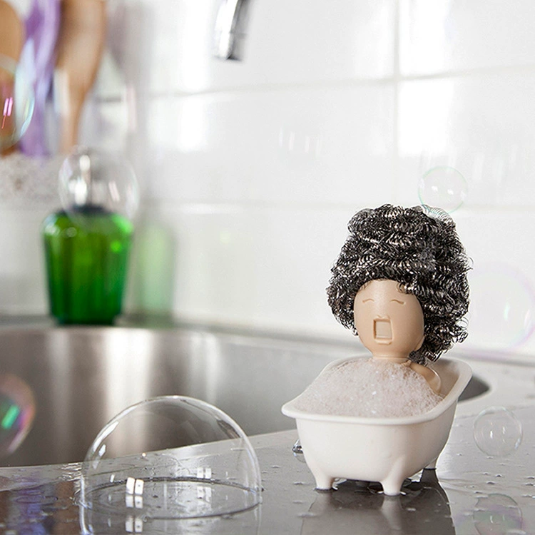 Ведро-форма для чистки ванной: держатель для шаровой щетки со статуейsoap Opera от Nanmeng