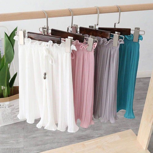 Girls Wide Leg Pants 20 New Children's Clothing Girls Kids Nine-Divided Anti-Mosquito Pants Little Girls Pants Summer Casual Pants for Middle Children