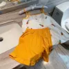 Золотистый с принтом ананас (с вкладышем)