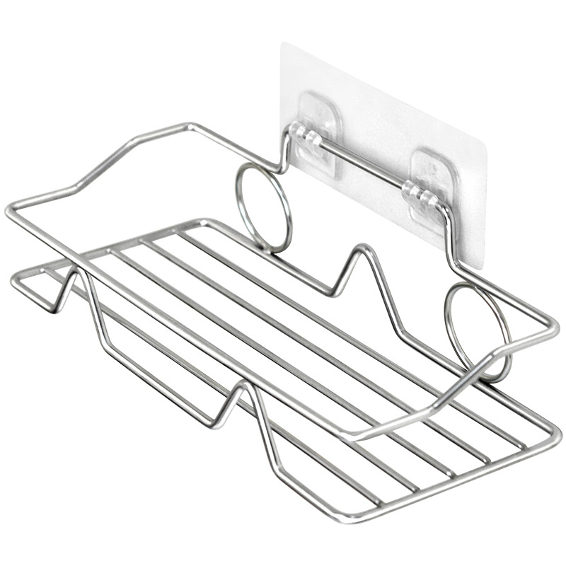 Nuevo estante de almacenamiento de acero inoxidable cuadrado de una sola capa cocina baño rack de almacenamiento sin fisuras organizador rack de almacenamiento rack