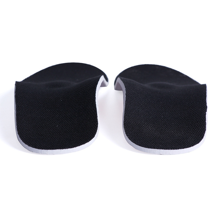 Corrective breathable shock-absorbing insoles