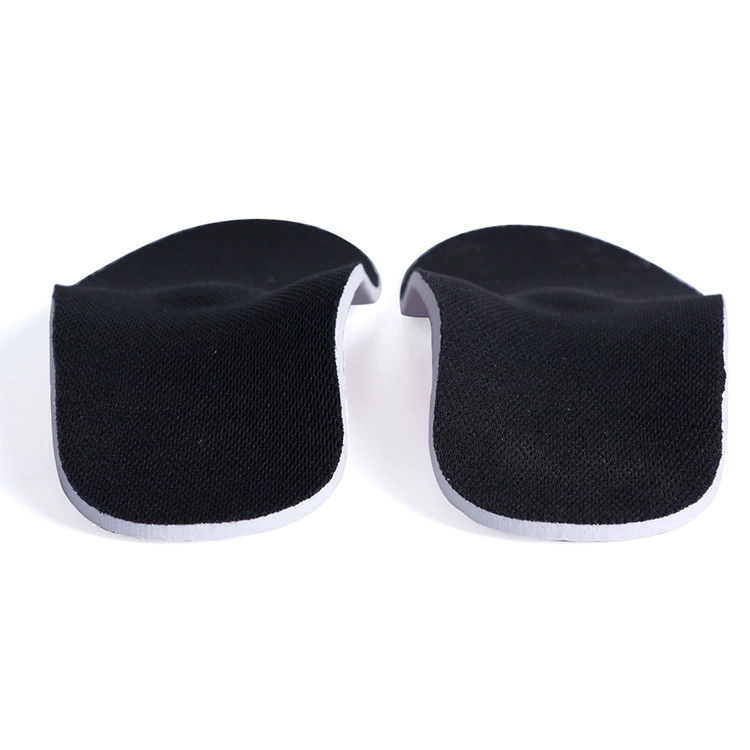 Corrective breathable shock-absorbing insoles