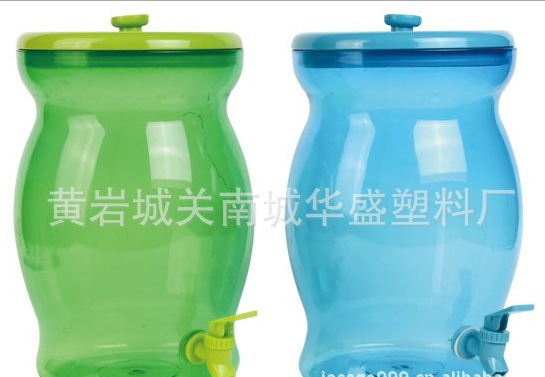 厂家批发新款带水龙头塑料冷水桶/啤酒塑料桶