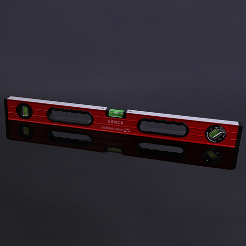 Dichuang manufacturer wholesale water bubble magnetic level aluminum alloy angle measurement ruler level decoration tool