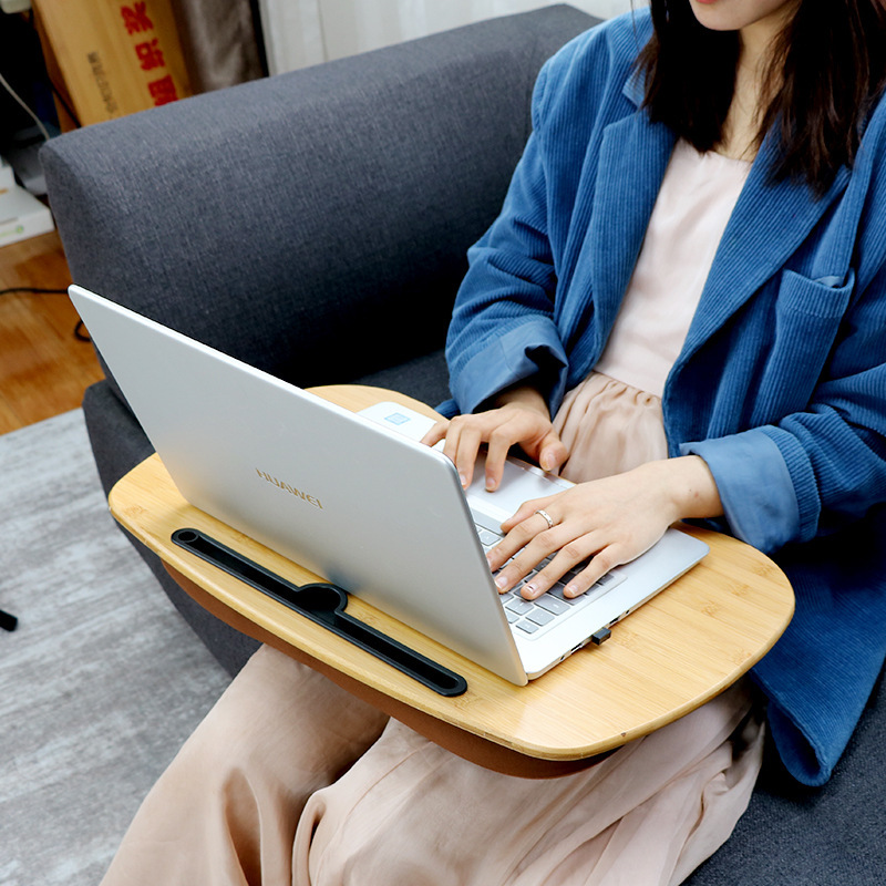 Samexi Bamboo Lap Table Laptop Table Lazy Particle Bed Table Small Desk Convenient Pillow Table Samexi Bamboo Lap Table Laptop Table Lazy Particle Bed Table Small Desk Convenient Pillow Table