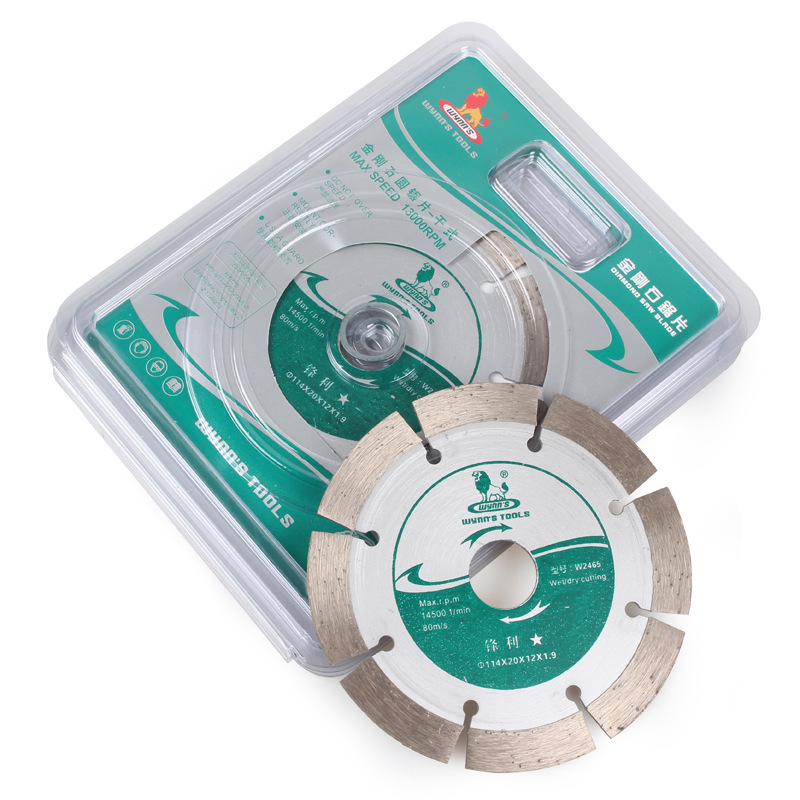 供应开槽大理石切割片干切片石材混凝土墙壁专用角磨机金刚石锯片