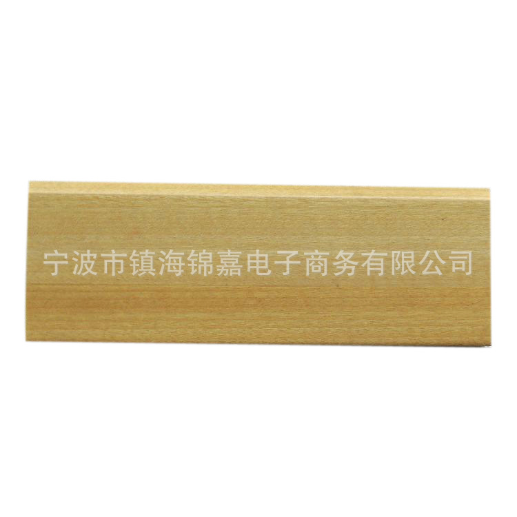Los fabricantes proporcionan MDF de zócalo compuesto reforzado, accesorios de piso de chapa de madera maciza, forma tridimensional asequible image 1