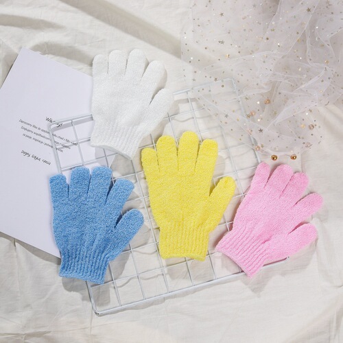 A drop-shipping daily necessities five-finger bathing and bathing gloves bathroom toiletries bathing gloves and bathing towels
