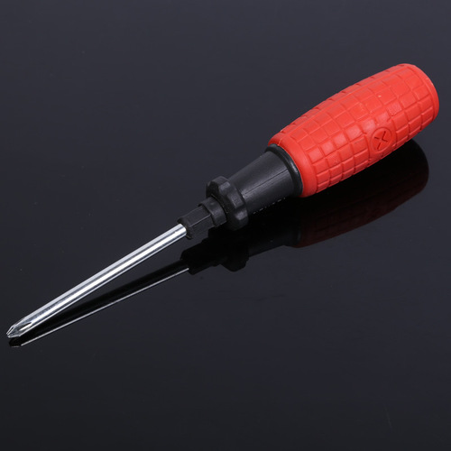 Wholesale multi-specification telescopic dual-purpose screwdriver, cross-shaped multi-purpose screwdriver, telescopic ratchet driver