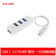 USB C Type-c3.1�Uչ��USB2.0HUB 2.0hub4�ڷ־���type-c�Uչ�]