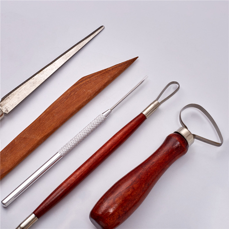 Factory Direct Supply Art Tools Red 9-Piece Clay Set Clay Sculpture Tools Clay Pottery Tools DIY Factory Direct Supply Art Tools Red 9-Piece Clay Set Clay Sculpture Tools Clay Pottery Tools DIY