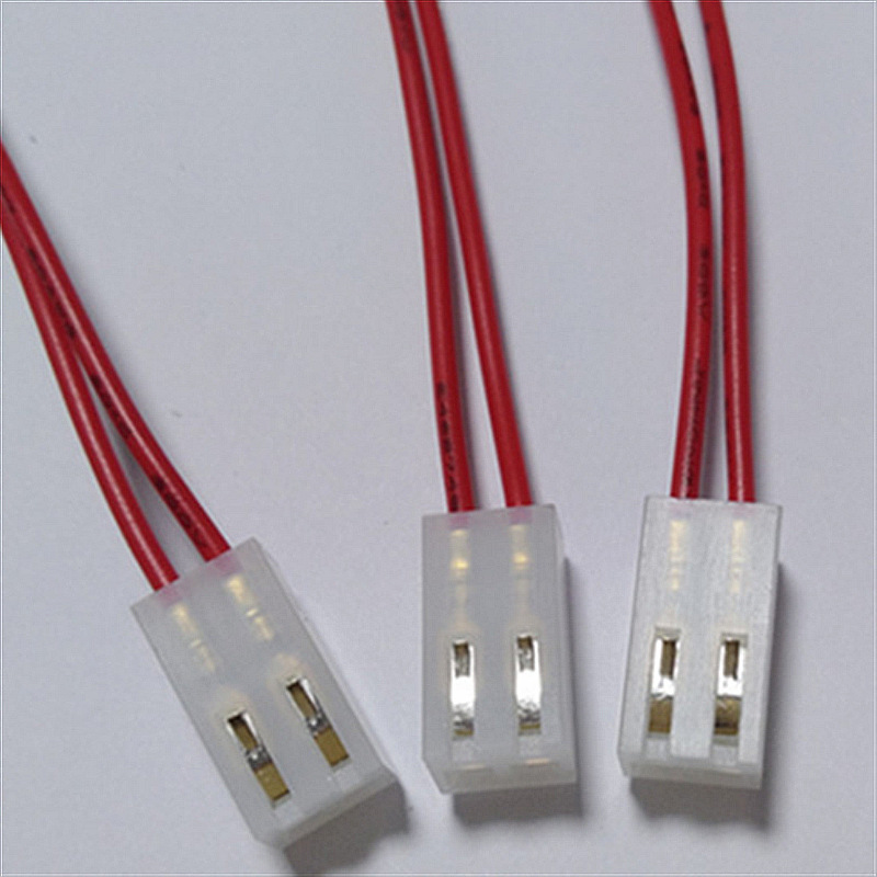 批发生产 优质环保5.08端子线 5.08间距插头连接线