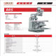Taiwan milling machine/vertical milling machine/turret milling machine/refined excellent/machine tool/Taiwan machine tool/M4/in stock sales