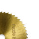 HSS high speed steel Golden small saw blade metal woodworking plastic electric grinding 50mm Mini small circular saw blade wholesale