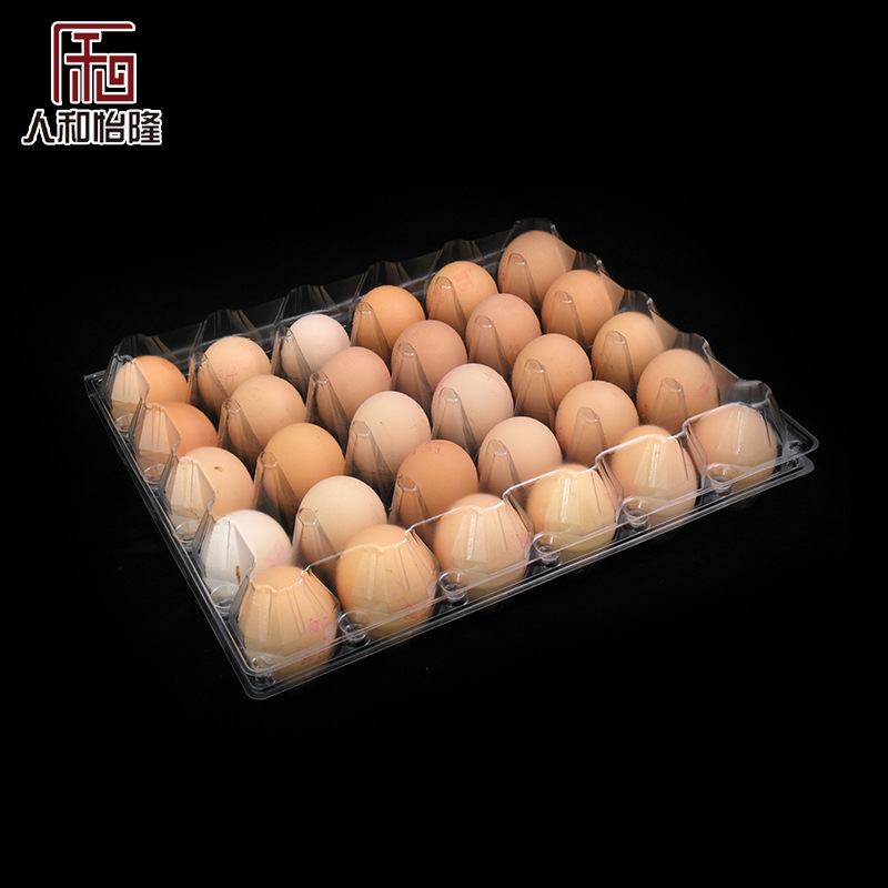 河北厂家生产透明塑料鸡蛋盒 一次性鸡蛋托 吸塑包装盒型号齐全
