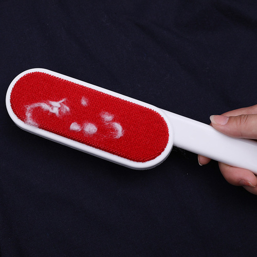 Wool Coat Bristle Brush, Dust Brush for Clothes, Fabric Hair Remover Brush, Cashmere Garment Brush, Dry Cleaning Double-Sided Anti-Static Brush