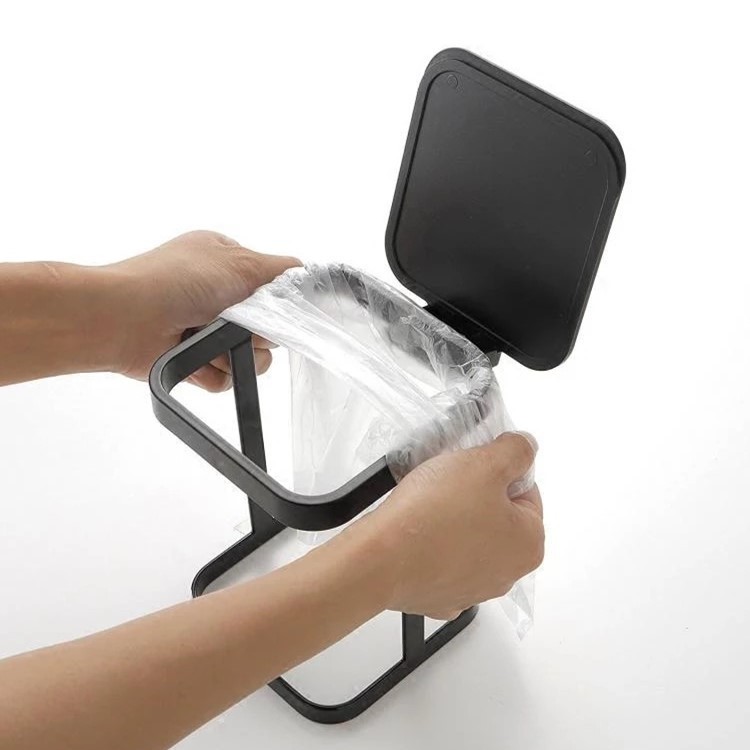 Productos DE LA FÁBRICA NACIONAL nórdico ins escritorio Flip basura puede creativo hogar suministros cubo almacenamiento personalizado cesta al por mayor