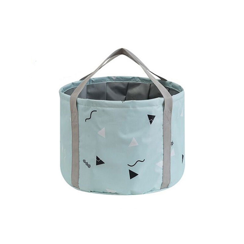 트윌 미디엄 라이트 블루 트라이앵글