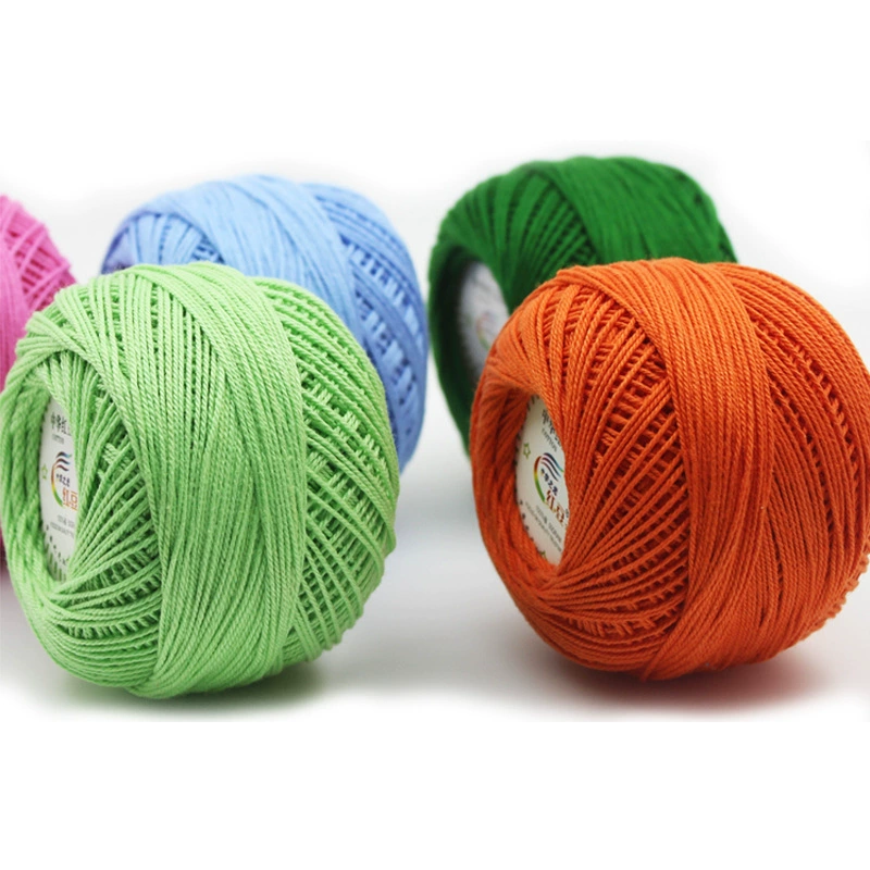 Хлопково-шелковые нити, импортное качество летняя детская crochet, 3 размера