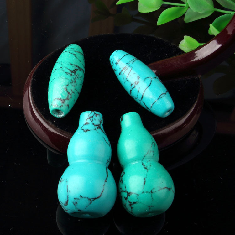 Turquoise beads heart-shaped pendant wholesale waist pendant gourd turquoise jewelry accessories manufacturers direct supply Turquoise beads heart-shaped pendant wholesale waist pendant gourd turquoise jewelry accessories manufacturers direct supply