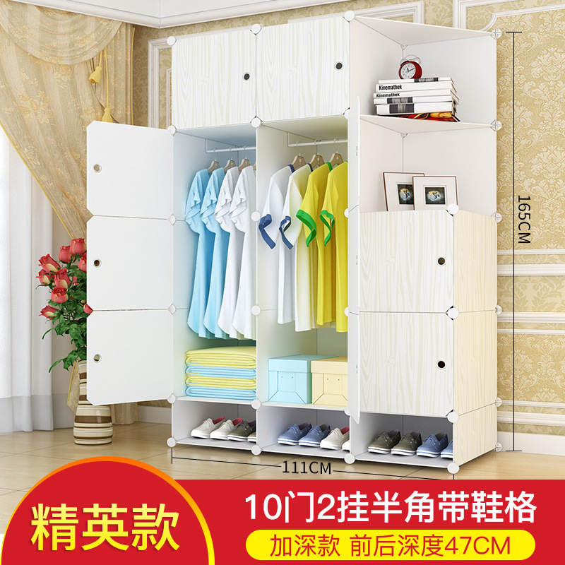 Gabinete de madera del zapato del grano 10-GRID