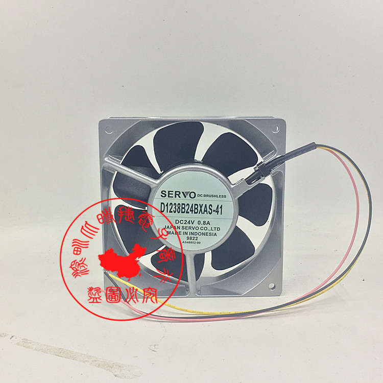 全新伺服/SERVO D1238B24BXAS-41 12038 24V 0.8A 铝框散热风扇