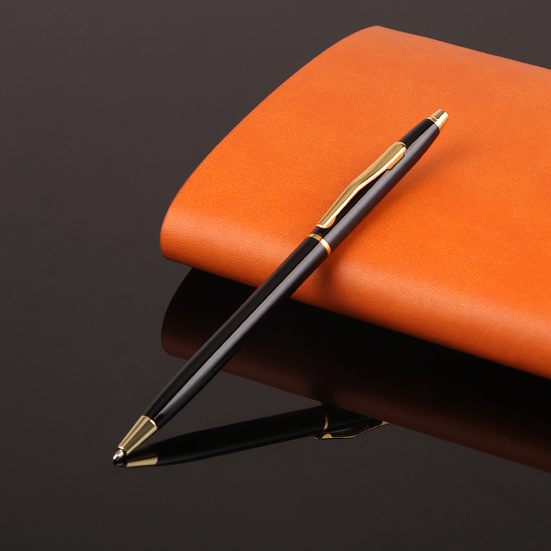 Ke Le Shi metal Xiao Gao Shi Xiao Hua pluma creativa publicidad regalo bolígrafo impreso LOGO entrega de una pieza